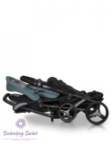 Fusion 2021 easyGO Iron wózek spacerowy dla bliźniąt
