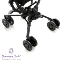 SPARROW Coto Baby Grey Linen idelny wózek spacerowy w podróż