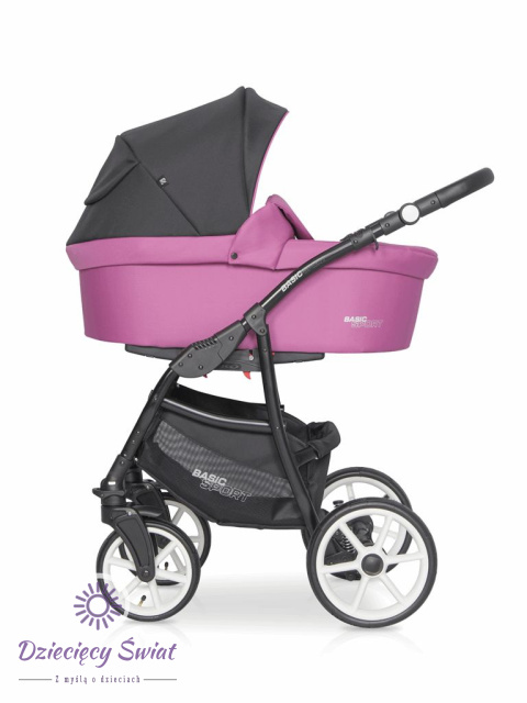 Wózek Dziecięcy Riko Basic Sport 2w1 Magneta – Komfort i Nowoczesny Design