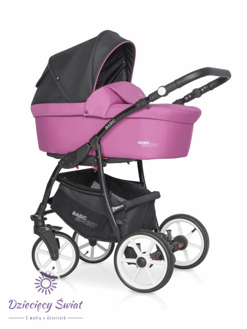Wózek Dziecięcy Riko Basic Sport 2w1 Magneta – Komfort i Nowoczesny Design