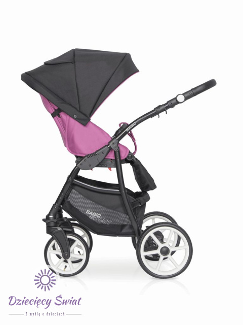 Wózek Dziecięcy Riko Basic Sport 2w1 Magneta – Komfort i Nowoczesny Design