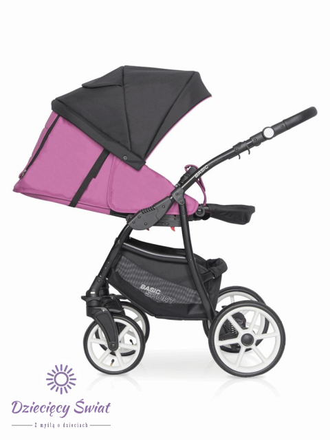 Wózek Dziecięcy Riko Basic Sport 2w1 Magneta – Komfort i Nowoczesny Design