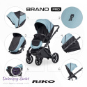 Brano Pro Riko kolor Crystal Blue wózek dziecięcy do 22 kg w wersji 2w1