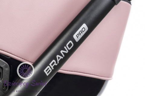 Brano Pro Riko kolor Energy Pink wózek dziecięcy do 22 kg w wersji 2w1