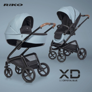 XD Black Edition 2w1 RIKO kolor Crystal Blue wózek dziecięcy do 22kg