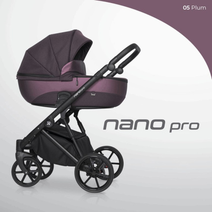 NANO PRO 2w1 RIKO kolor Plum wózek dziecięcy najnowszej kolekcji