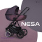 NESA 2w1 Riko kolor Plum wózek dziecięcy w nowoczesnym stylu