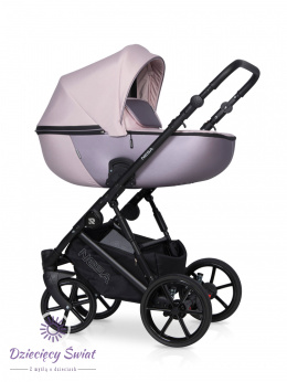 NESA 2w1 Riko kolor Pearl Pink wózek dziecięcy w nowoczesnym stylu