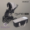 Nuno Pro marki Riko kolor Sand nowoczesny model wózka spacerowego z miękką gondolą.
