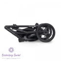 Nuno Pro marki Riko kolor Sand nowoczesny model wózka spacerowego z miękką gondolą.