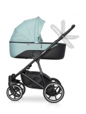 Riko Side 2w1 Mint – Nowoczesny Wózek Dziecięcy z Gondolą i Spacerówką