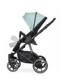 Riko Side 2w1 Mint – Nowoczesny Wózek Dziecięcy z Gondolą i Spacerówką