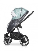 Riko Side 2w1 Mint – Nowoczesny Wózek Dziecięcy z Gondolą i Spacerówką