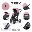 Trex 2w1 marki Riko kolor Energy Pink wózek wielofunkcyjny