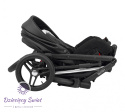 Lazzio Premium 2w1 kolor Czarny Eco wózek wielofunkcyjny Kunert