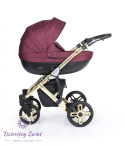 MILA PREMIUM 2w1 Kunert kolor Szary+gałązka praktyczny wózek dziecięcy