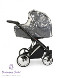 Molto Premium 2w1 Kunert kolor Grafit+Jeans bogota wyposażony wózek dziecięcy