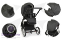 Molto Premium 2w1 Kunert kolor Grafit+Jeans bogota wyposażony wózek dziecięcy