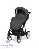 Molto Premium 2w1 Kunert kolor Szary bogota wyposażony wózek dziecięcy