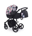 Tiaro 2w1 Kunert kolor Czarny+zielony staranie zaprojektowany wózek dziecięcy