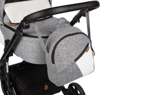 Wózek Baby Merc Mosca 2w1 MO03/B | Kompaktowy Wózek Wielofunkcyjny