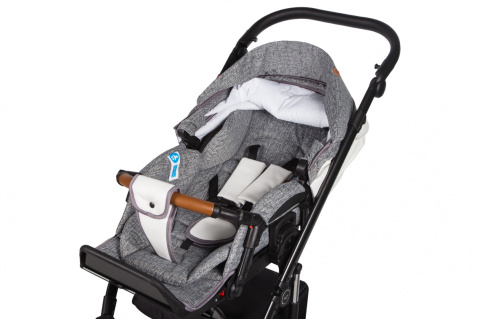 Wózek Baby Merc Mosca 2w1 MO03/B | Kompaktowy Wózek Wielofunkcyjny
