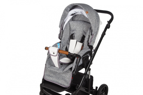 Wózek Baby Merc Mosca 2w1 MO03/B | Kompaktowy Wózek Wielofunkcyjny