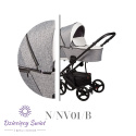 Novis 2w1 Baby Merc NV01 bezpieczny i funkcjonalny wózek dziecięcy