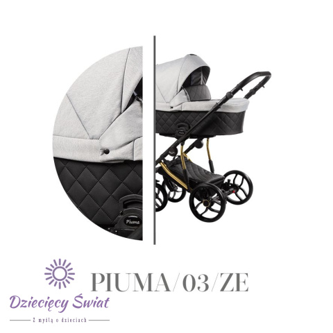 Piuma Limited 2w1 Baby Merc 03/ZE wielofunkcyjny bezpieczny wózek dziecięcy