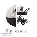 Wózek Baby Merc Piuma Limited 2w1 03/ZE | Luksusowy Wózek Dziecięcy w Edycji Limitowanej