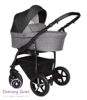 Q9 2w1 Baby Merc 177 solidny wózek dziecięcy