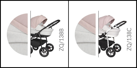 ZIPY Q 2w1 Baby Merc ZQ/138 wózek dziecięcy głęboki