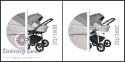 ZIPY Q 2w1 Baby Merc ZQ/160 wózek dziecięcy głęboki