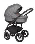 Baby Merc Zipy Q 2w1 ZQ/161 | Lekki Wózek Głęboko-Spacerowy z Pompowanymi Kołami
