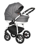 Baby Merc Zipy Q 2w1 ZQ/161 | Lekki Wózek Głęboko-Spacerowy z Pompowanymi Kołami