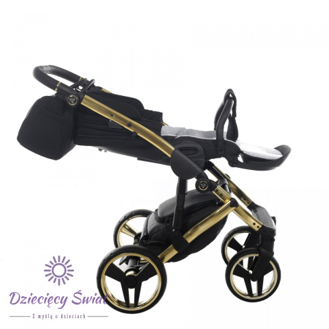 DIAMOND SLine V3 Junama 2w1 Black + Gold bestseller pośród wózków dziecięcych