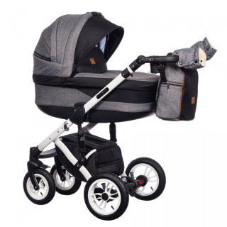 Euforia Comfort 2w1 Paradise Baby kolor 102 wózek dziecięcy głęboki przestrony