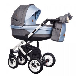 Euforia Comfort 2w1 Paradise Baby kolor 103 wózek dziecięcy głęboki przestrony