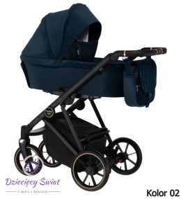 VR 2w1 Paradise Baby kolor 02 elegancki model wózka dziecięcego