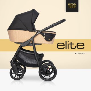 Elite 3w1 Expander kolor Banana wózek dziecięcy głęboko - spacerowy