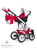 BRANO ECCO 3w1 Red Linen Stone wózek dziecięcy renomowanej firmy