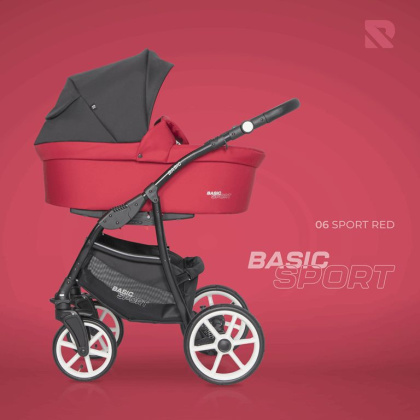 Basic Sport Riko 3w1 Sport Red bestseller w sportowej kolorystyce