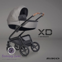 XD Black Edition 3w1 RIKO Antharcite nowoczesny wózek dziecięcy