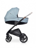 Riko XD Black Edition 3w1 Crystal Blue – Wózek dziecięcy premium z funkcją regulacji