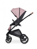 Riko XD Black Edition 3w1 Energy Pink – Wózek dziecięcy premium z funkcją regulacji