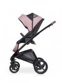 Riko XD Black Edition 3w1 Energy Pink – Wózek dziecięcy premium z funkcją regulacji