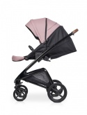 Riko XD Black Edition 3w1 Energy Pink – Wózek dziecięcy premium z funkcją regulacji