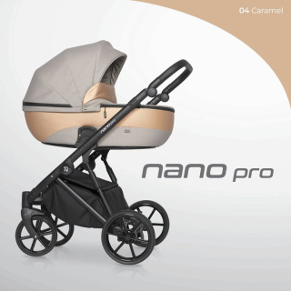 NANO PRO 3w1 RIKO Camel wózek dziecięcy wysokiej jakości