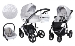 LAVADO Premium 3w1 Kunert Szary+gałązka wózek dziecięcy