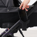 Lazzio Premium 3w1 Kunert Antracyt wózek dziecięcy wielofunkcyjny